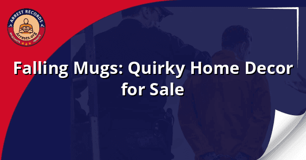 Falling Mugs: Quirky Home Decor for Sale