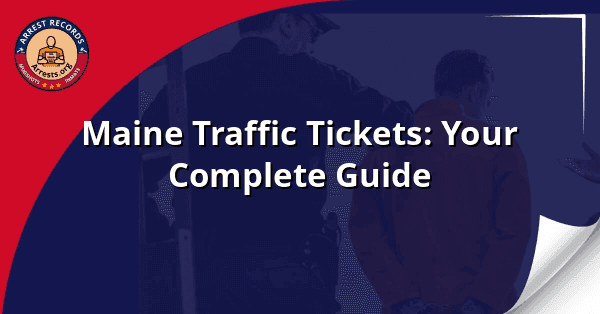Maine Traffic Tickets: Your Complete Guide
