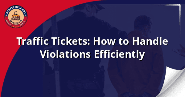 Traffic Tickets: How to Handle Violations Efficiently